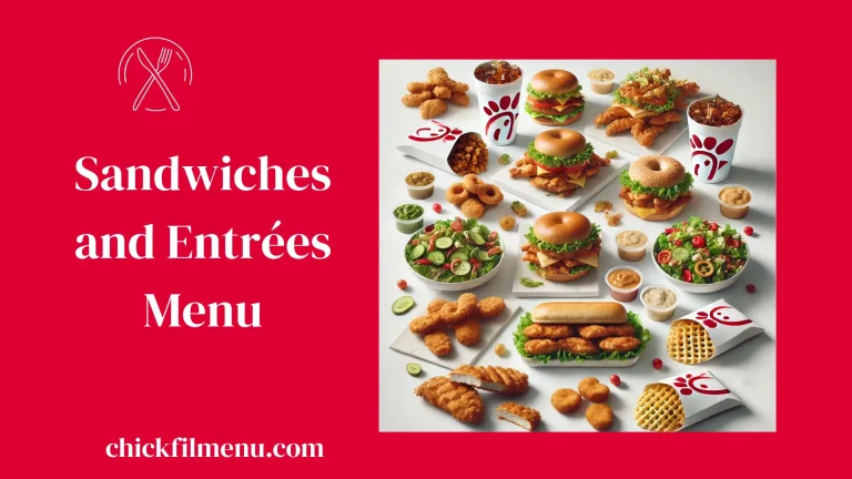 Chick-fil-A spicy chicken sandwich served with drink