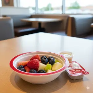 "Chick-fil-A Kids Fruit Cup light fresh fruit side"