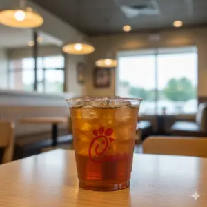 "Chick-fil-A small unsweet iced tea sugar free"